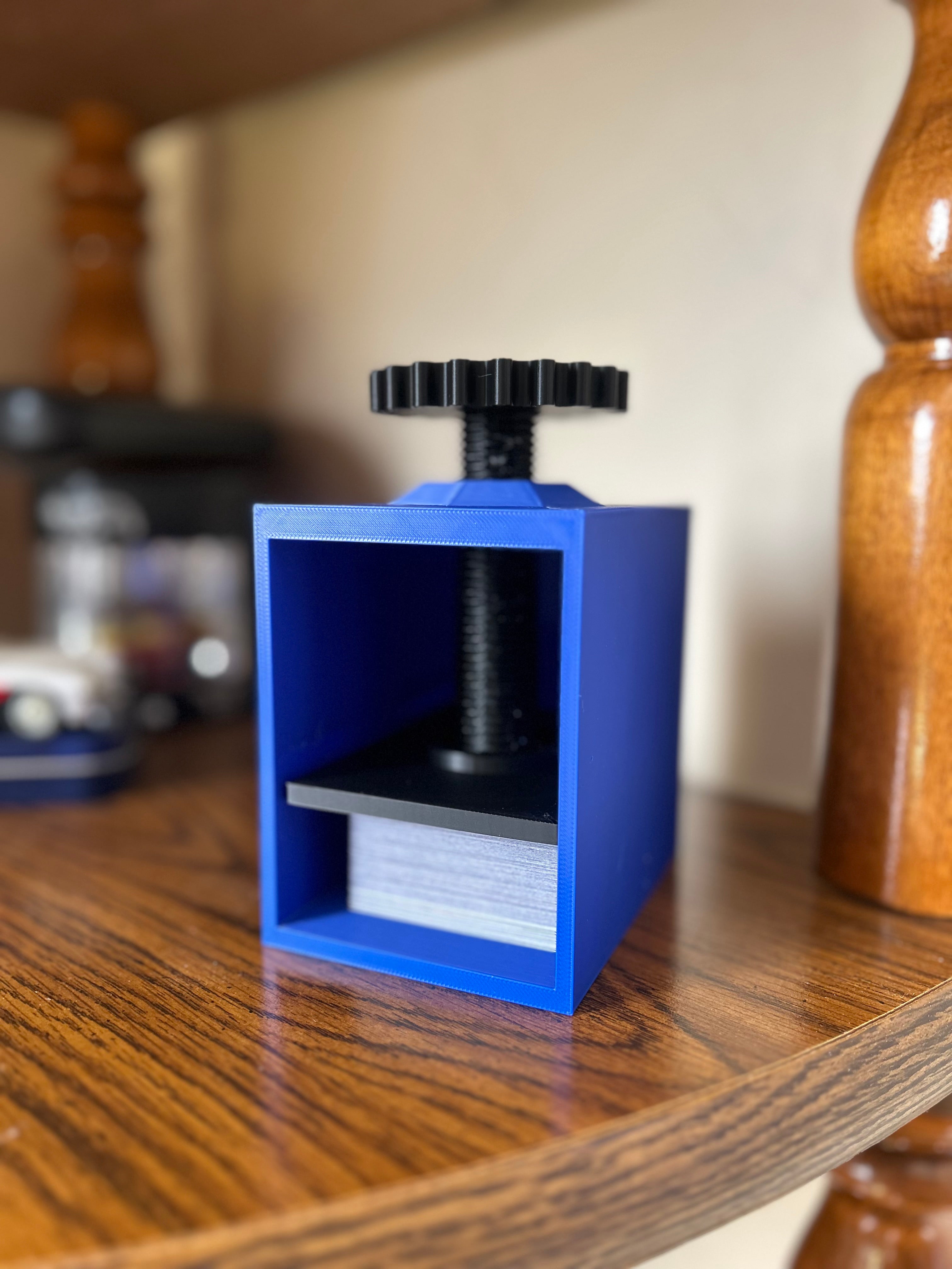 3D Printed Deck Press